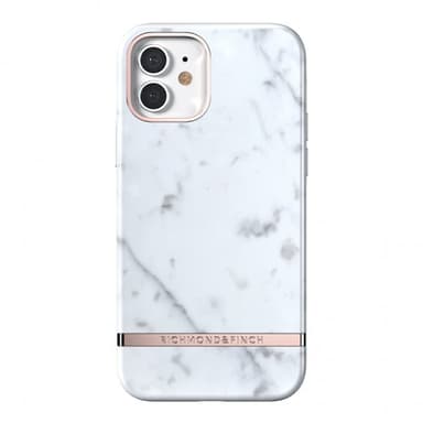 Richmond & Finch iPhone 12/iPhone 12 Pro Skal White Marble