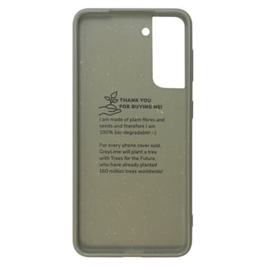 GreyLime Samsung Galaxy S21 miljövänlig fodral Grön