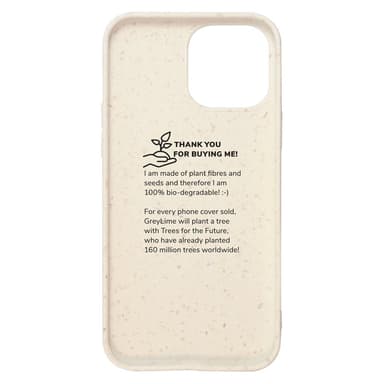 GreyLime iPhone 13 Pro Max miljövänlig fodral Beige