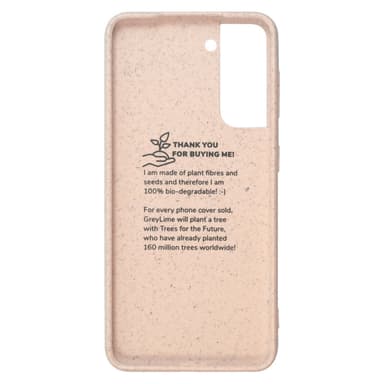 GreyLime Samsung Galaxy S22+ miljövänlig fodral Rosa