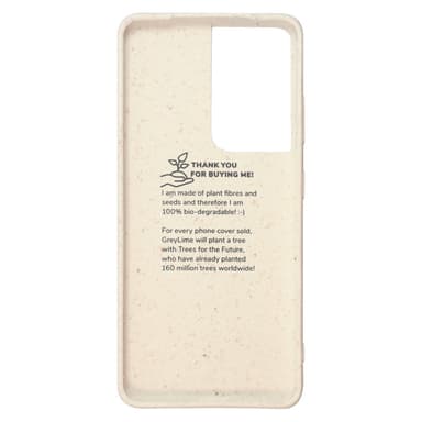 GreyLime Samsung Galaxy S22 Ultra miljövänlig fodral Beige