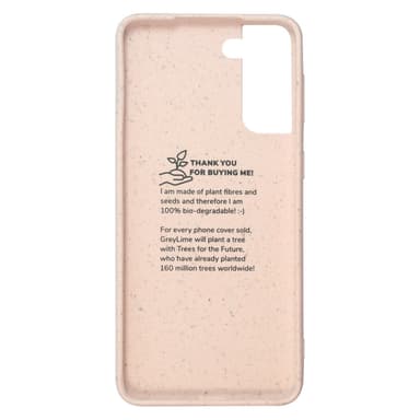 GreyLime Samsung Galaxy S22 miljövänlig fodral Rosa