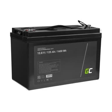 Green Cell Batteri LiFePO4 12.8V 125Ah