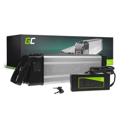 Green Cell elcykelbatteri Silverfish  36V 14.5Ah med laddare