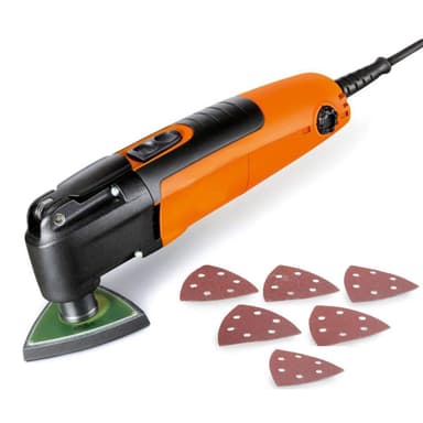 Slippapper för Bosch slipmaskin 6-håls självhäftande 240 korn 6-pack