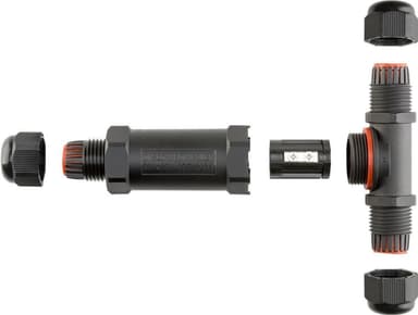 T-stycke kabelanslutning IP68