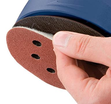Slippapper rund för Bosch slipmaskin 8 hål 240-korn 60-pack