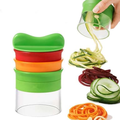 Grönsaksskärare / Spiralizer med flera olika blad