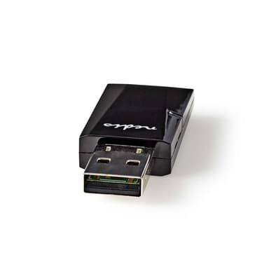 Trådlös USB-Adapter N300 2.4 GHz Wi-Fi Svart