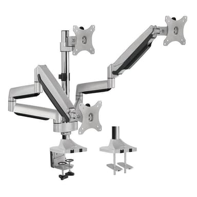 LogiLink Monitorarm trippel 13-32"" gas