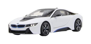R/C Bil BMW I8 RTR / Med belysning 1:14 Vit
