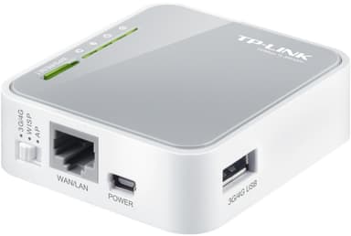 TP-LINK portabel trådlös 3G-router, (TL-MR3020)