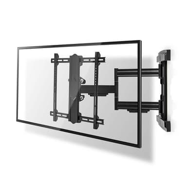 Helt rörligt TV-väggfäste | 37-80 tum | Max 50 kg | 3 ledpunkter