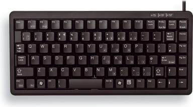 CHERRY kompakt minitangentbord, USB, svart (G84-4100LCMPN-2)