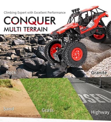 JJRC Q66 X-Climber Off-Road Terrängbil (Blå)