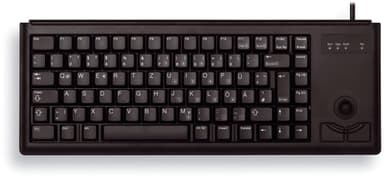 Cherry Compact-Keyboard, trackball m 2 knappar, PAN-Nordic, USB