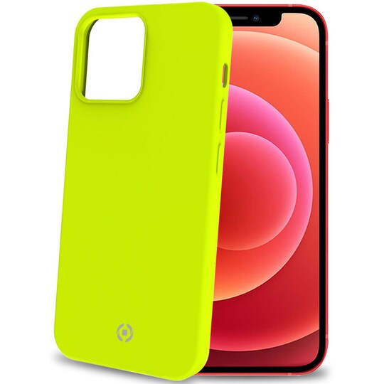 Cromo Soft rubber case iPhone 13 Fluo Yellow