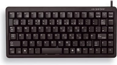 CHERRY kompakt minitangentbord, USB, svart (G84-4100LCMPN-2)