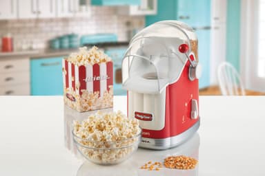 Party Time Pop Corn Topp Röd (röd)