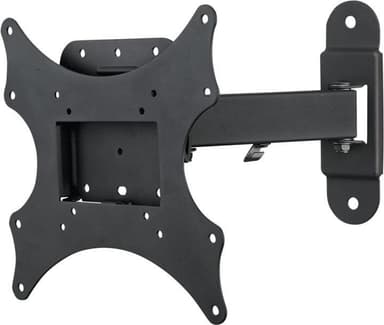 DELTACO väggfäste för LCD/Plasma, 15-36"", max 25kg, 2 leder, svart (ARM-508)