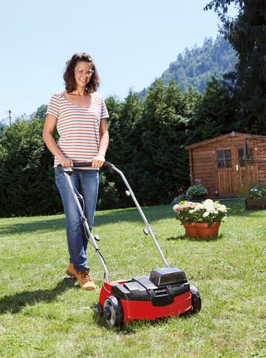 Mossrivare/vertikalskärare 31 cm Solo 2 x 18 V - GE-SC 35/1