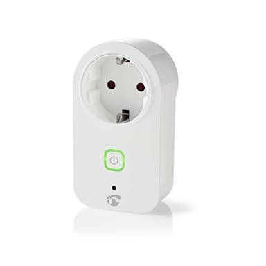 Smart plugg, WiFi | Strömmonitor | Schuko typ F | 16 A