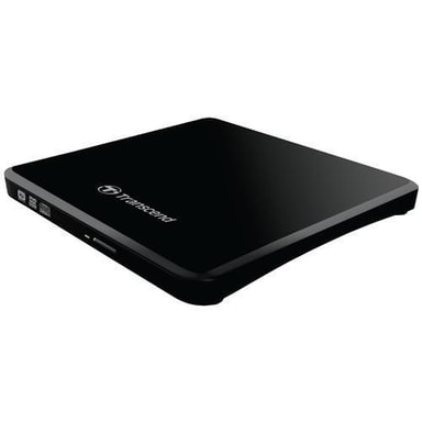 Transcend Extern Slim CD/DVD Brännare (TS8XDVDS-K) - Elgiganten