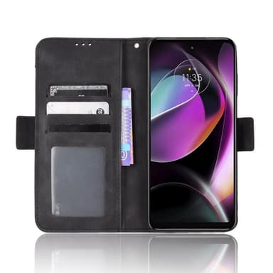 Motorola Moto G 5G 2022 Plånboksfodral  - Svart