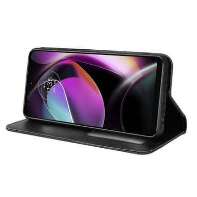 Motorola Moto G 5G 2022 Plånboksfodral  - Svart