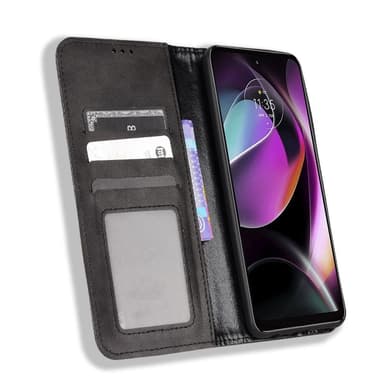 Motorola Moto G 5G 2022 Plånboksfodral  - Svart