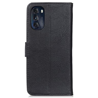 KHAZNEH Motorola Moto G 5G 2022 Plånboksfodral - Svart