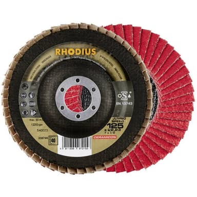 Lamellslipskiva Rhodius 208748 Diameter 125 mm N/A 1 st
