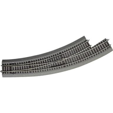 42572 H0 RocoLine (med ballast) Bågväxel, vänster 30 °