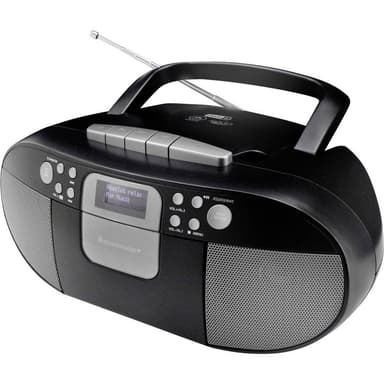 soundmaster SCD7800SW Kassettradio DAB+, FM AUX, CD,