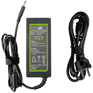 Green Cell AD75AP Laptop nätadapter 65 W N/A 3.34 A