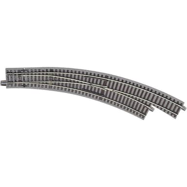 61155 H0 Roco geoLINE (med ballast) Bågväxel, höger 30