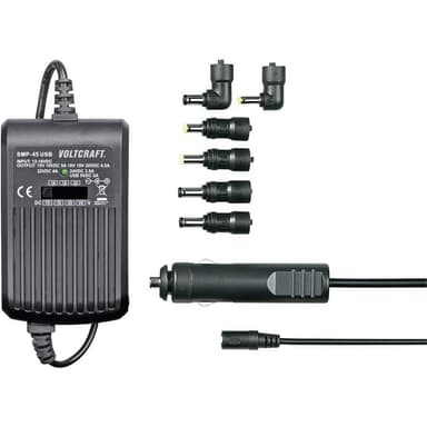 VOLTCRAFT SMP-45 USB Laptop nätadapter 45 W N/A 3 A