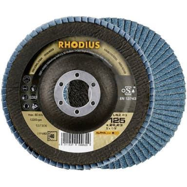 Lamellslipskiva Rhodius 210482 Diameter 125 mm N/A 1 st