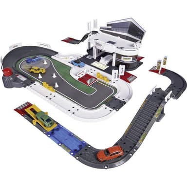 Majorette Porsche Experience Center + 5 vehicles