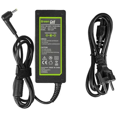 Green Cell AD123P Laptop nätadapter 65 W N/A 3.25 A