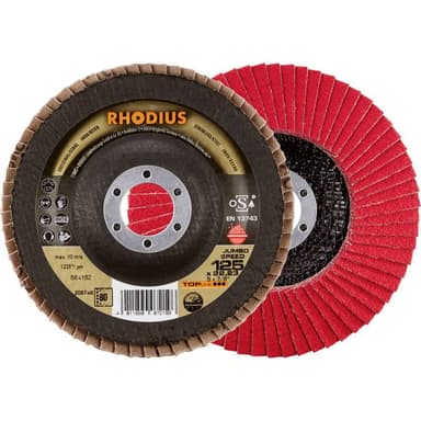 Lamellslipskiva Rhodius 211313 Diameter 125 mm N/A 5 st