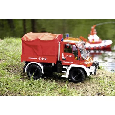 Carson Modellsport MB Unimog U300 Feuerwehr 1:12 RC Bil