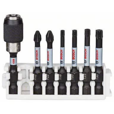 Stjärn-Bit PH 2, PZ 2, T 15, T 20, T 25, T 30 Bosch