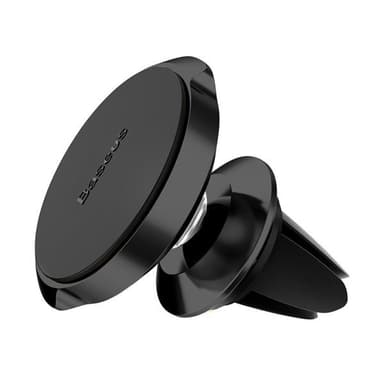 Baseus Small Ears Magnetisk Mobilhållare Fläktgaller Svart
