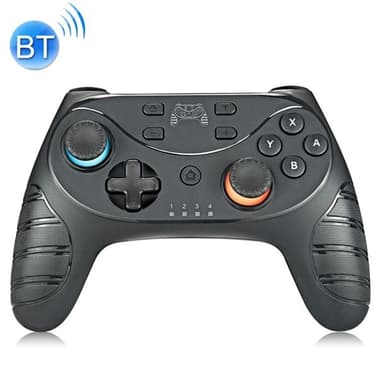 Trådlös handkontroll med Bluetooth till Switch Pro Svart