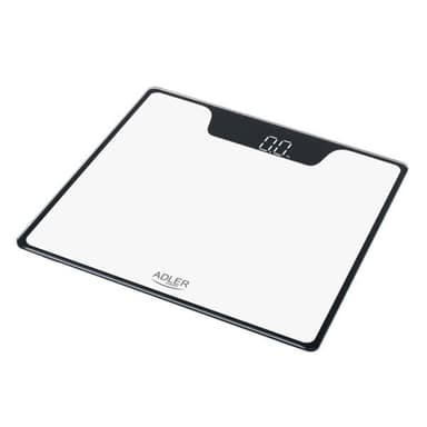 Adler badrumsvåg LED-display 180kg - vit