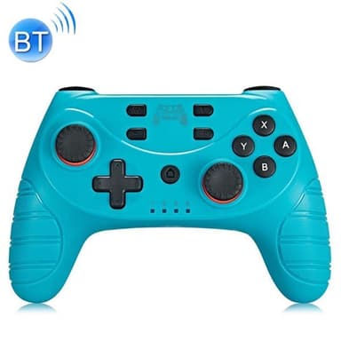 Trådlös handkontroll med Bluetooth till Switch Pro Blå