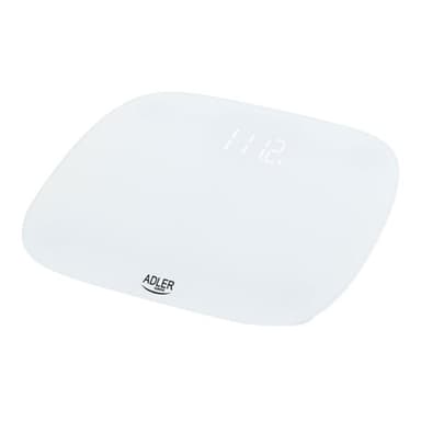 Adler badrumsvåg LED-display 180kg - vit