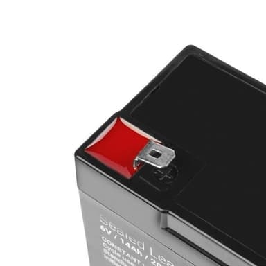 Green Cell  AGM Batteri 6V 14Ah
