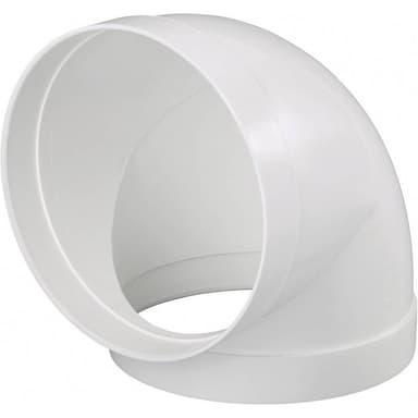 Wallair 20210165 Rör-ventilationssystem 150 Rörböj 90°